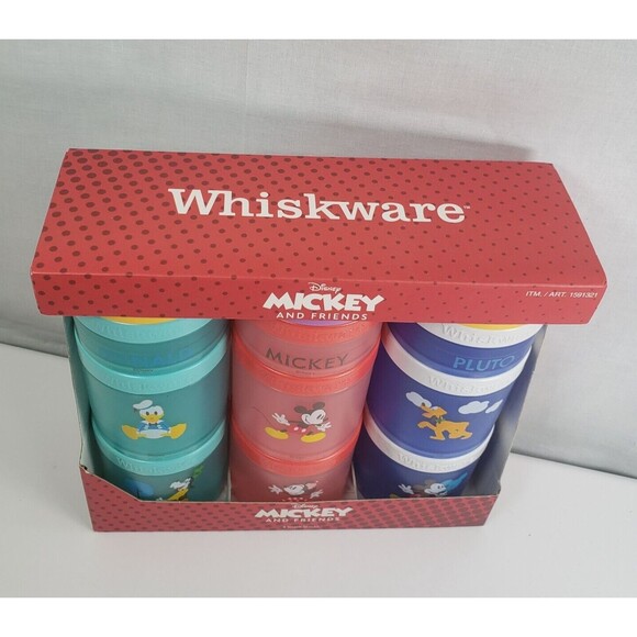 Whiskware Snack Containers Disney 3 pack BPA and Phthalate-free Dishwasher Safe - Picture 8 of 16